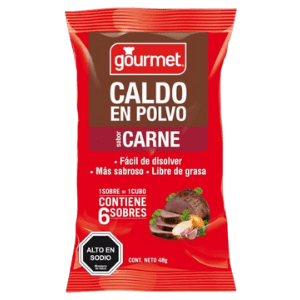 CALDO EN POLVO CARNE GOURMET X GR