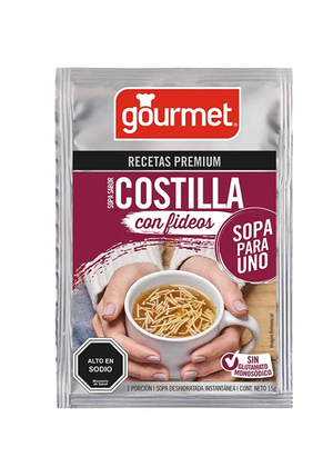 SOPA GOURMET COSTILLA CON FIDEOS SPU X  GR 