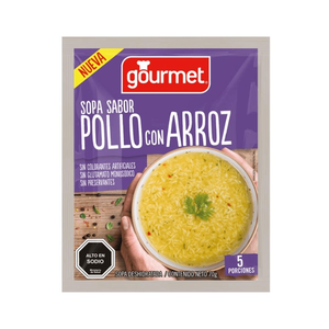 SOPA POLLO CON ARROZ GOURMET  X  GR  