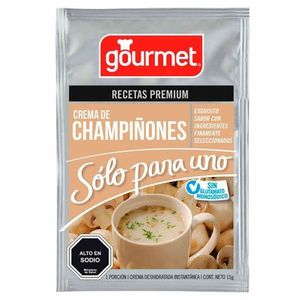 CREMA SPU CHAMPIÑONES GOURMET X  GR 