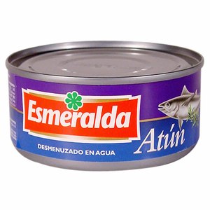 ATUN DESMENUZADO E AGUA ESMERALDA  X  G