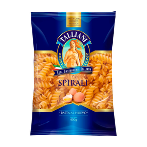 TALLIANI FIDEOS ESPIRALES GRS 