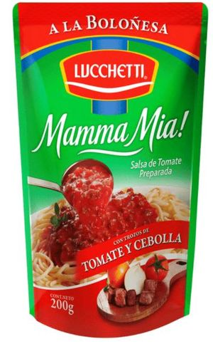 LUCCHETTI SALSA LISTA BOLOGNESA GRS 