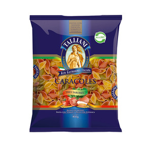 TALLIANI FIDEOS CARACOL  SABORES X GR