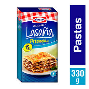 LASAÑA PRECOCIDA CAROZZI   X  GR  