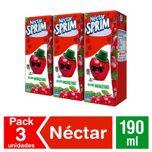 NECTAR SPRIM PACK MANZANA X ML