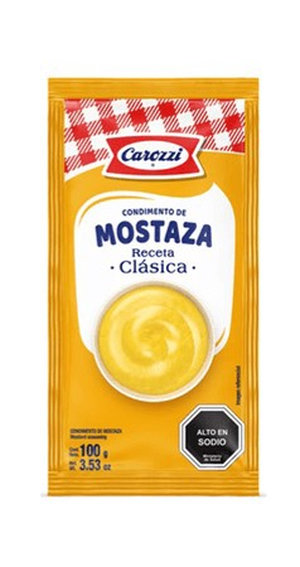 MOSTAZA CAROZZI X  GR 