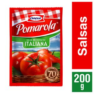 SALSA POMAROLA ITALIANA CAROZZI   X  GRS 