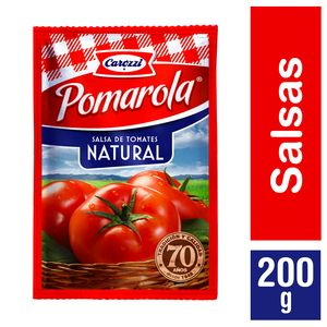 SALSA POMAROLA NATURAL X GR 