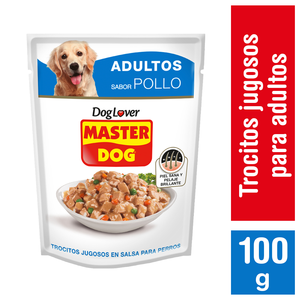 M DOG TROCITOS POLLO GRS