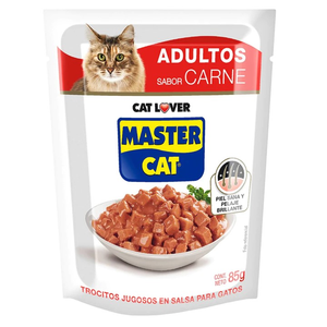 M CAT TROCITOS CARNE GR 