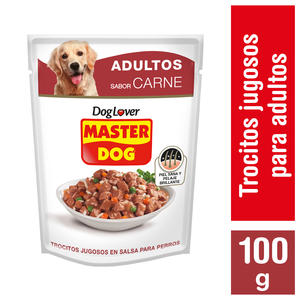 M DOG TROCITOS CARNE GR 