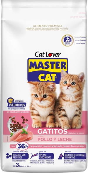 MASTER CAT GATITO   X  KG