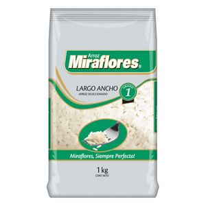 ARROZ  MIRAFLORES G LAMINADO X  KG