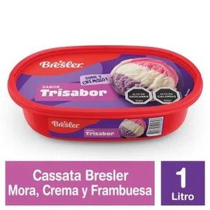 BRESLER MORA CREMA FRAMBUESA X  LT