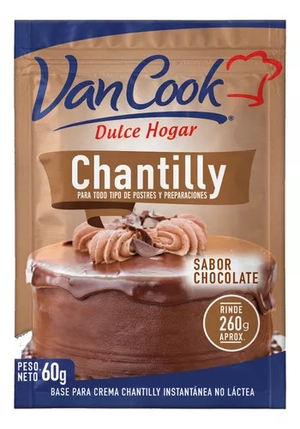 CREMA VAN COOK  CHOCOLATE  X  G 