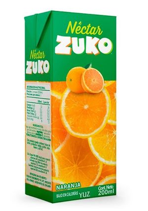 NECTAR ZUKO SIX PACK NARANJA TETRA X  CC