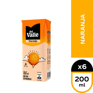 ANDINA SIX PACK NUTRIDEFENSA NARANJA 