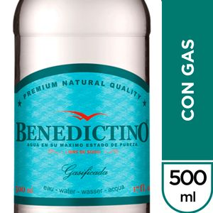 AGUA BENEDICTINO MINERAL CGAS   X 