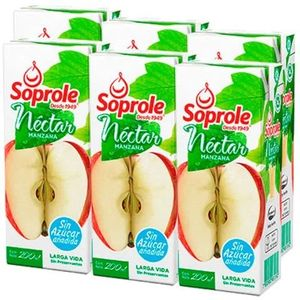 NECTAR SOPROLE SIX PACK MANZANA X  CC