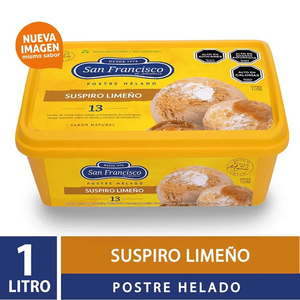 HELADO SAN FCO SUSPIRO LIMENO X LT