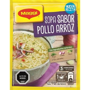 MAGGI SOPA POLLOARROZ  X  R 