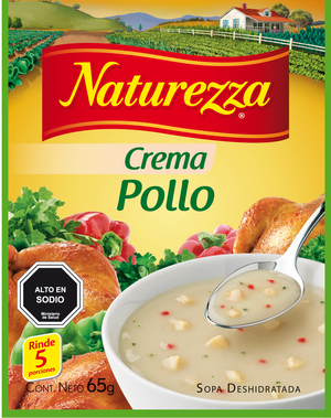 NATUREZZA CREMA POLLO  GR 