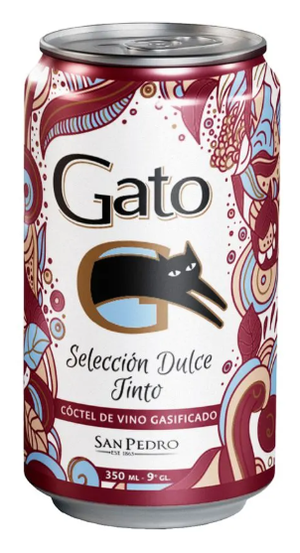 VINO GATO SELECCION DULCE TINTO LATA  CC  