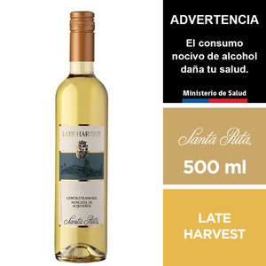 V SANTA RITA LATE HARVEST  X  CC