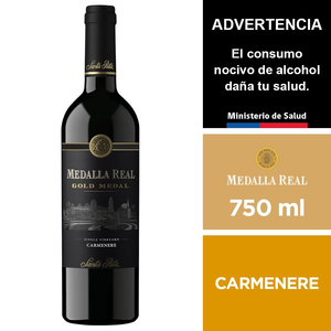 V MEDALLA REAL GOLD CARMENERE X  ML