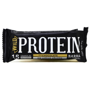 WILD PROTEIN BARRA CHOCOLATE  X GR