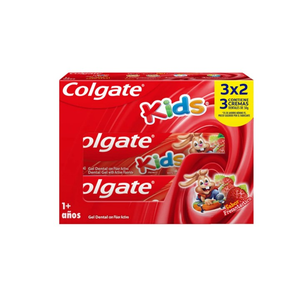 GEL DENT COLGATE KIDS FRUTILLA  PAQ