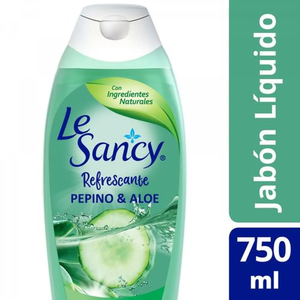 LE SANCY JAB LIQ PEPINO Y ALOE X ML