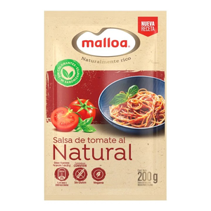 MALLOA SALSA TOMATE NATURAL X GR