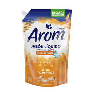 JABÓN LÍQUIDO AROM AVENA  ALMENDRAS DP  ML