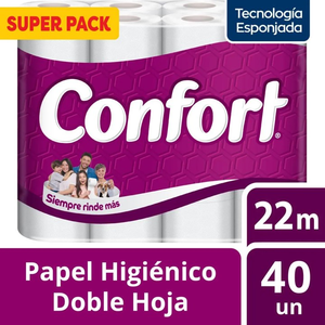 CONFORT DOBLE HOJA   MTS  X  