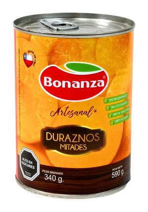 DURAZNOS MITADES BONANZA  X  G