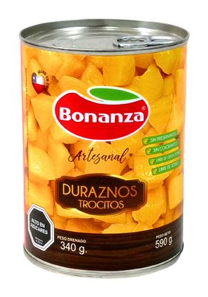 DURAZNOS TROCITOS BONANZA  X  G