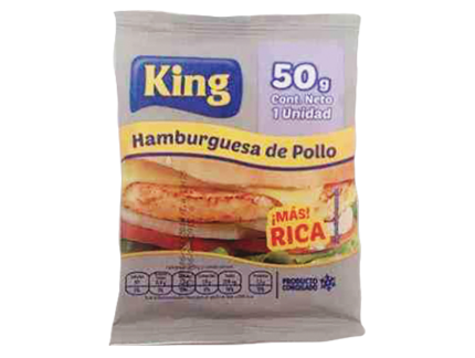 KING HAMB POLLO  GR 