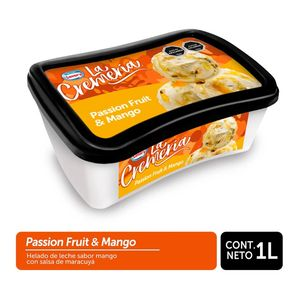 SAVORY LA CREMERIA PASSION FRUIT Y MANGO X  LT 